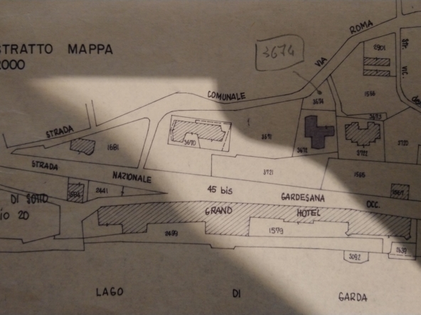 VILLA GARDONE ESTRATTO MAPPA